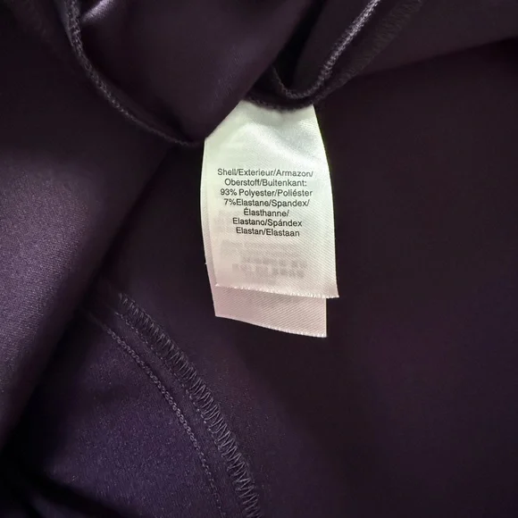 💜 DKNY💜 Fit and Flare Plum Dress size 4 - Picture 9 of 10